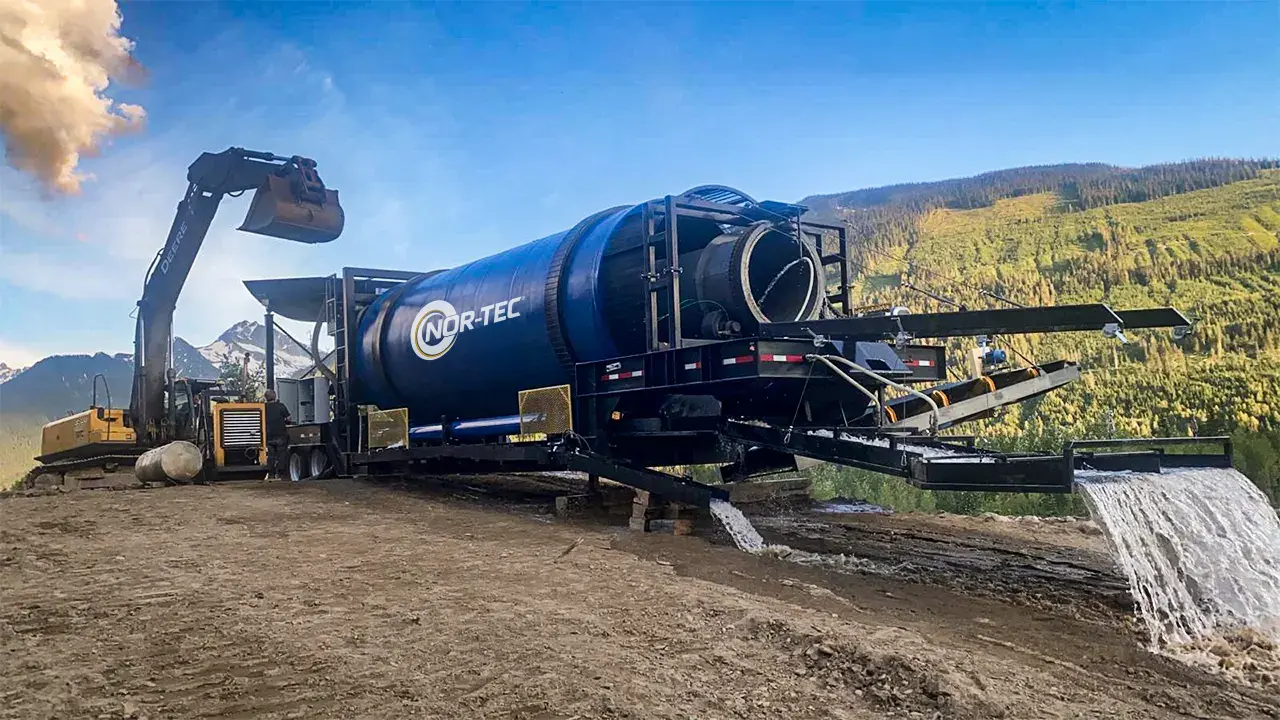 GM-250 Gold Placer Mining Equipment - Professional Wash Plant for Gold Recovery